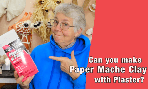 Paper Mache Clay with Plaster