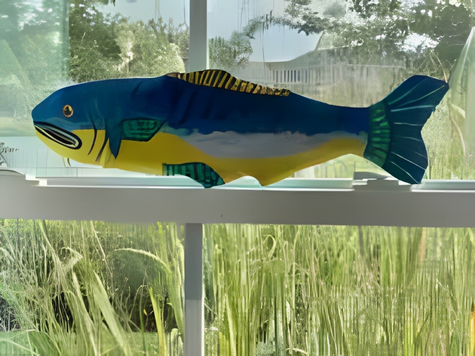 Fish Sculpture Made by Madeline Deth
