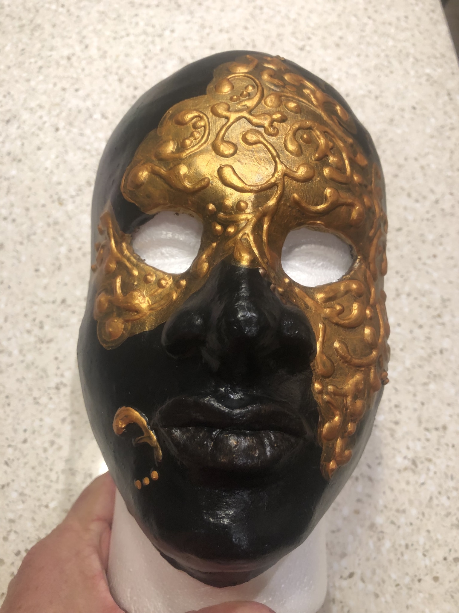 Nubian Prince Mask by Louis Gire