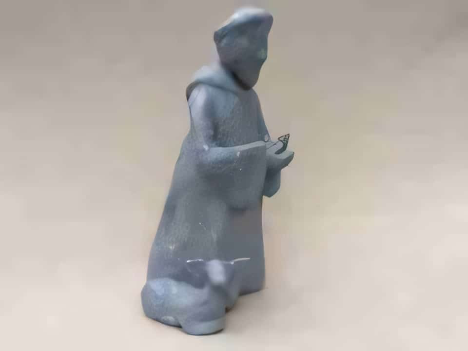 Eileen's St Francis sculpture