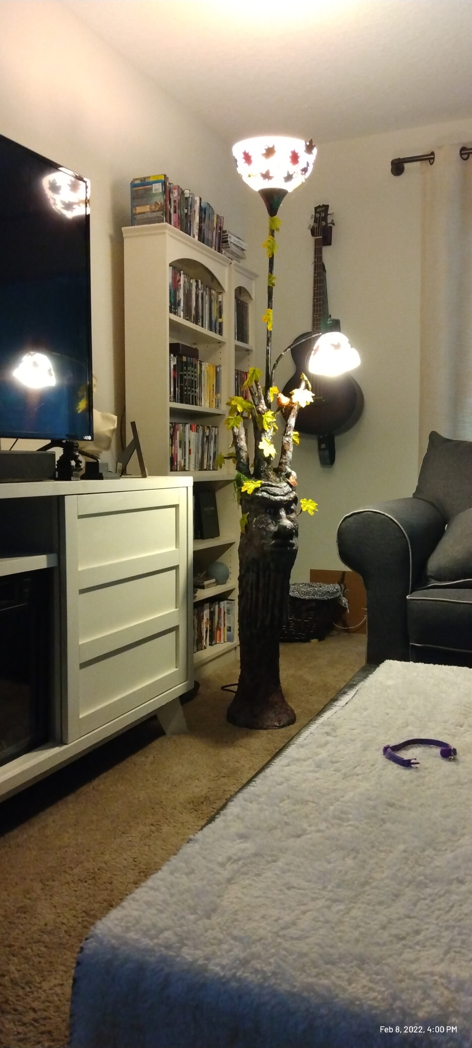 Artsy Living Tree Man made with paper mache