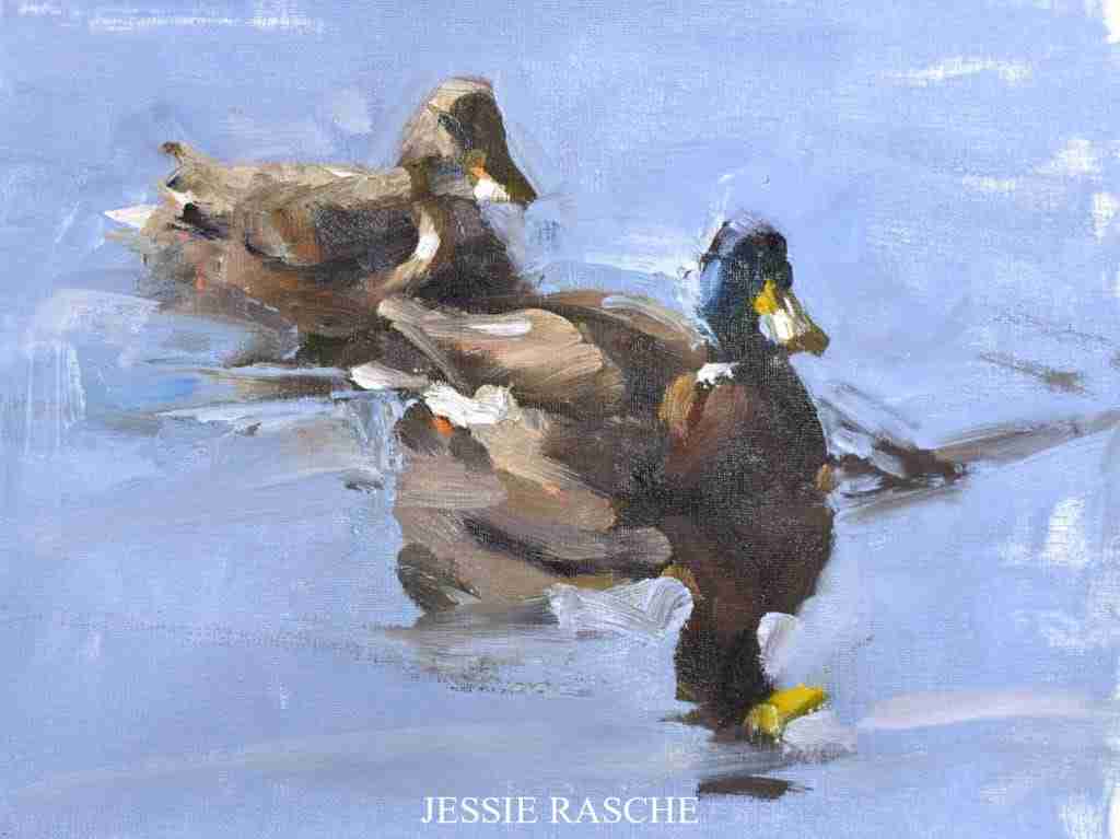 Lady Peppy - Adding the Magic Sculpt... 2 Ducks by Jessie Rasche