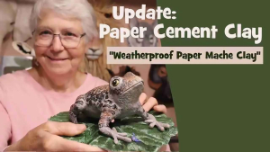 Update for paper cement clay recipe