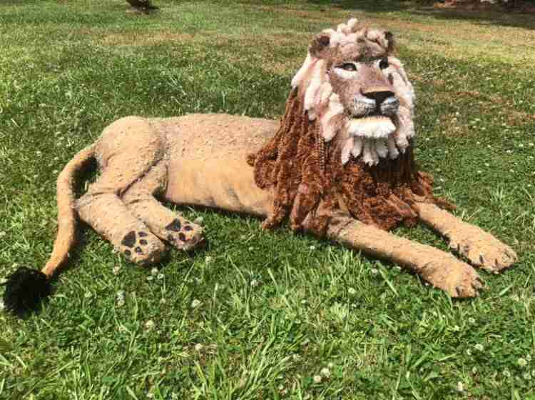 Daniel in the Lion’s den 2 Lion for VBS, made by Dawn Stephens