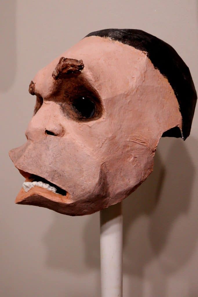 ogre mask pattern for paper mache
