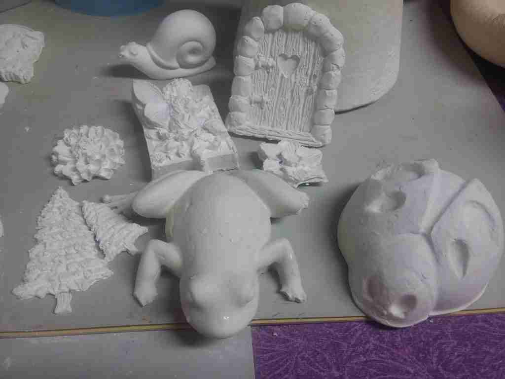 Cone etc 2 Paper cement clay experiments Made by Rosita Fowler