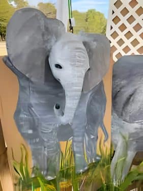 Baby elephant on the Ark