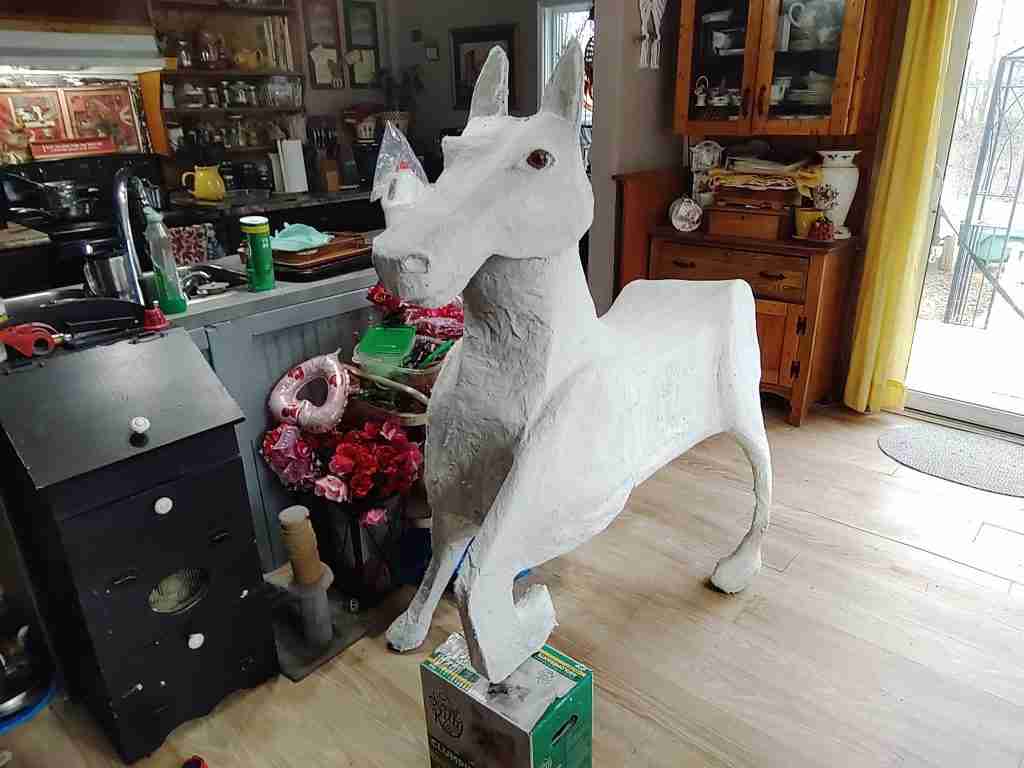 Cinderella horse 4 Horse armature