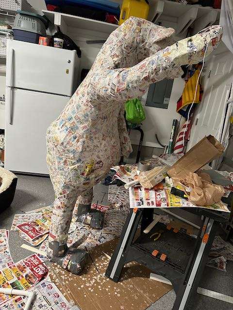 Bernie the Outside Fiberglass Bear