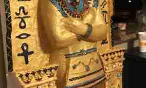 Neptune 7 11 foot tall sculpture of King Tut's tomb