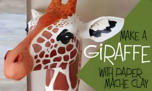 Giraffe sculpture pattern