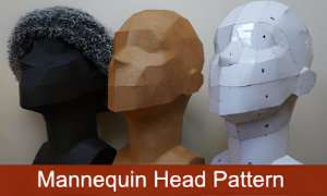 Mannequin head pattern