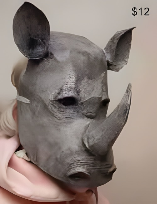 Rhino mask pattern