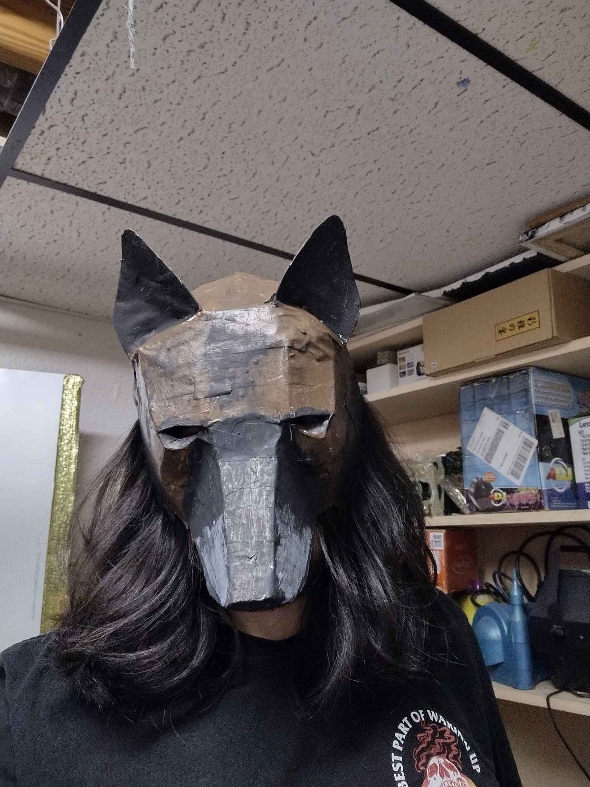 Wolfman mask Made by Agustin Mendonca