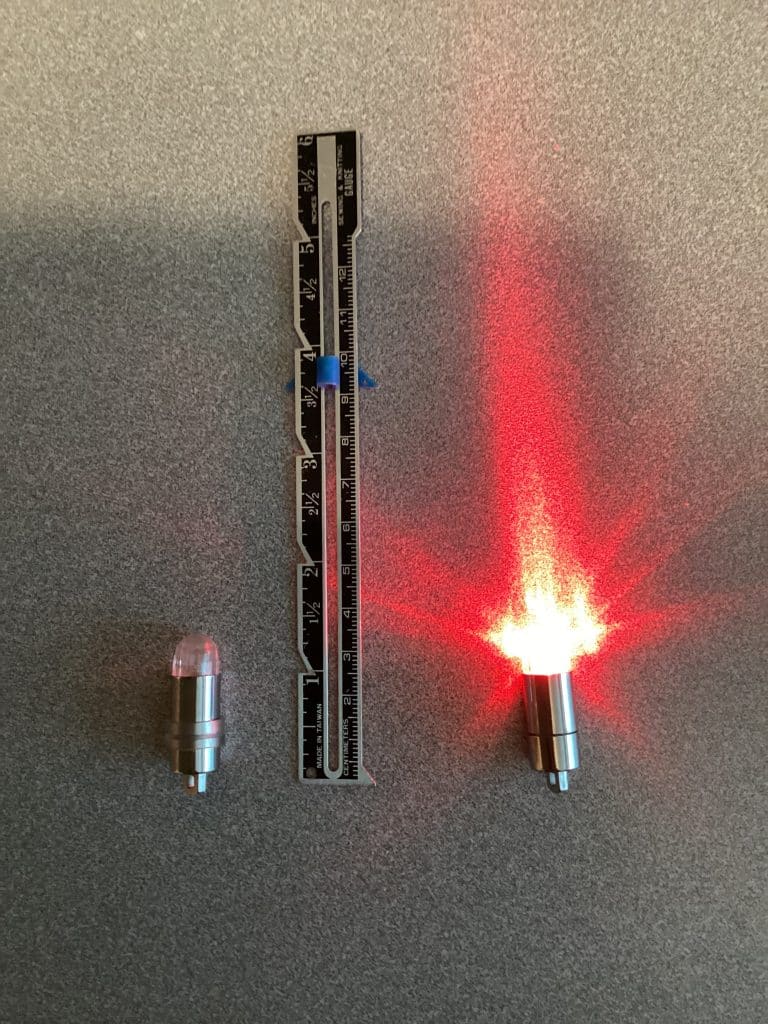 LED lights for Minotaur eyes