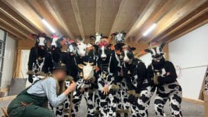 Cow Costumes for Carnival, Made by Na Ma