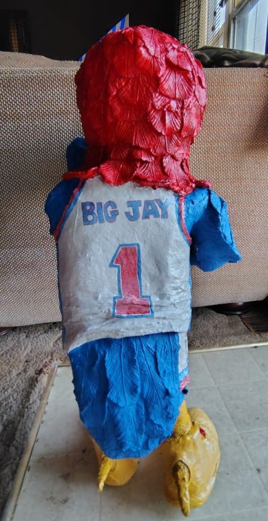 Jayhawk Car Buddy Made by Mary Stokes