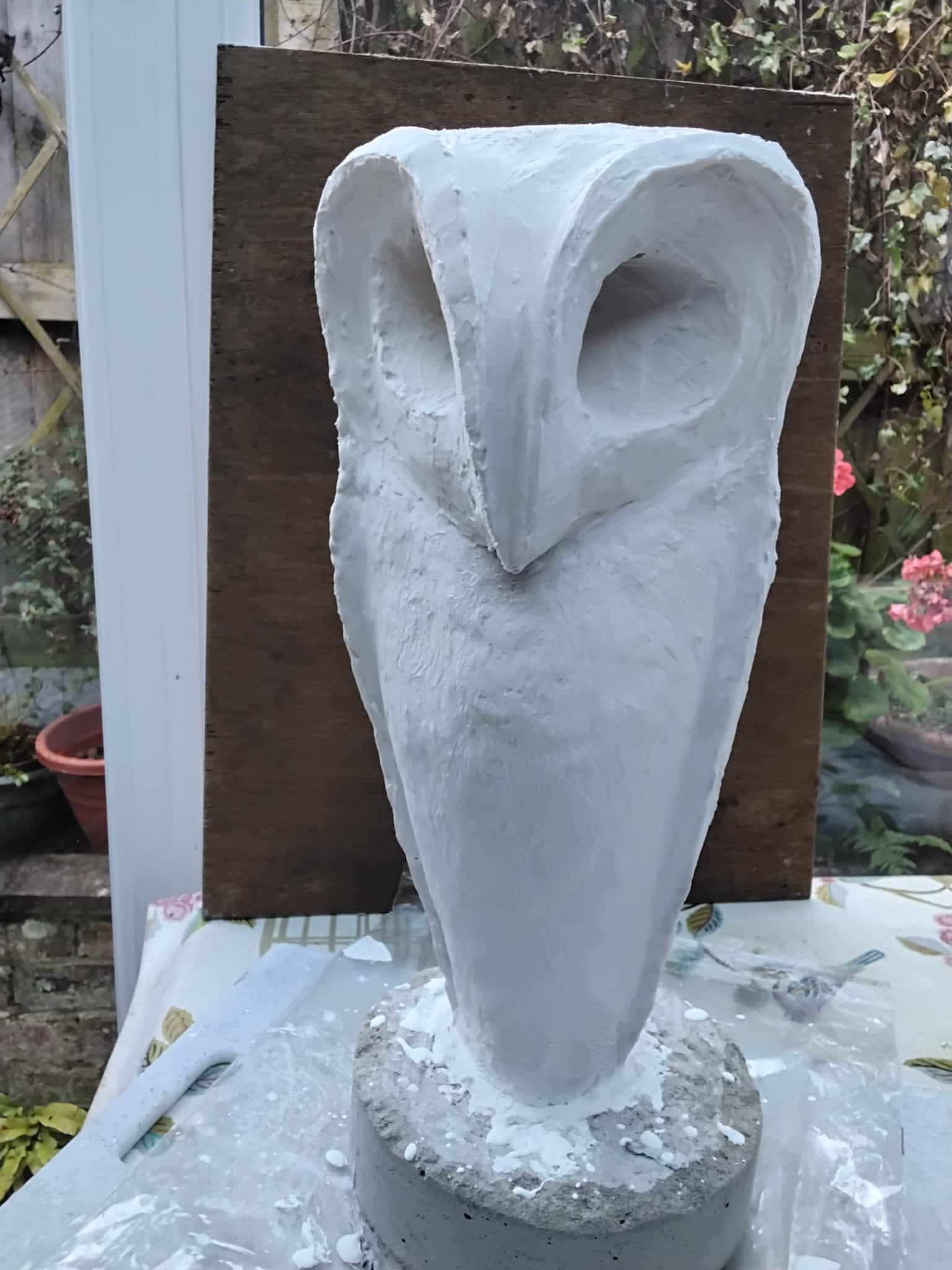 White Owl Made by JOHN ANSELL